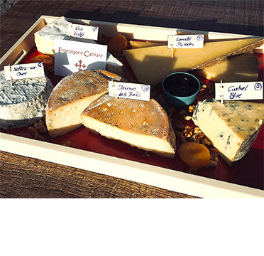 Le plateau « dinatoire » • Fromagerie Cathare